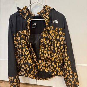 The North Face Women's Black and Orange Jacket